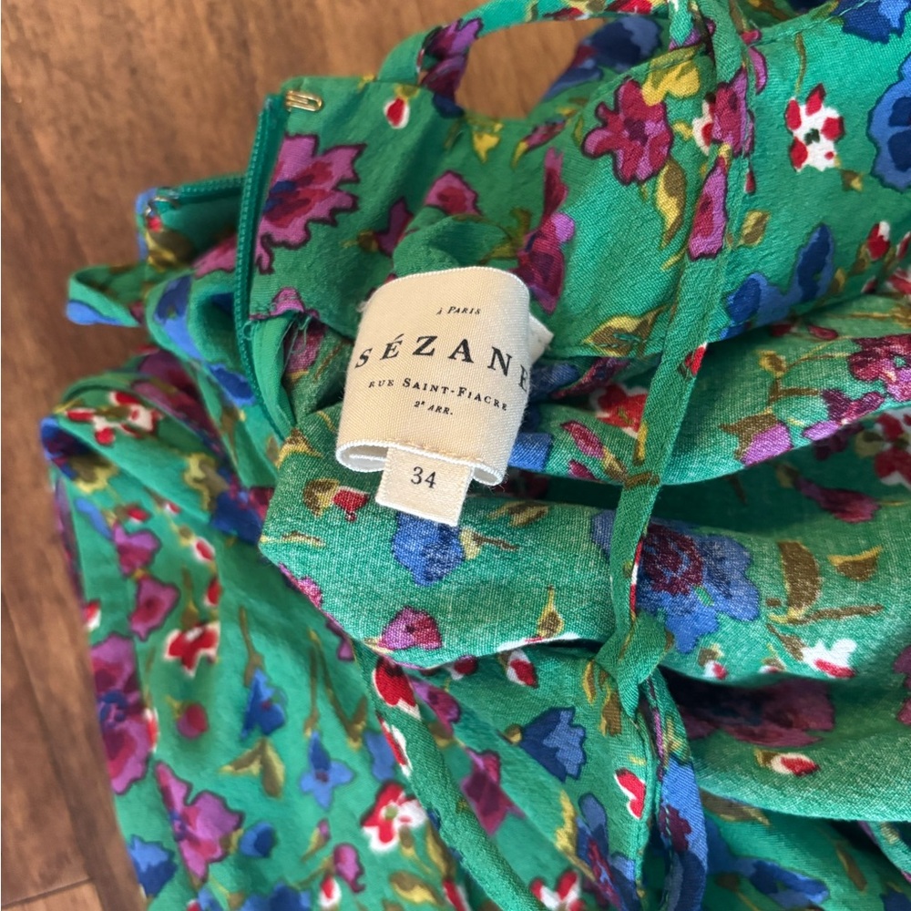 EUC Sezane Margarita Robe Dress - Picture 5 of 5